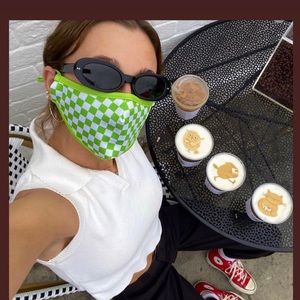 Emma Chamberlain Exclusive Face Mask from La